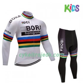 Cykeltøj Langærmet + Cykelbuks Lang Børn 2017 Bora-Hansgrohe N002